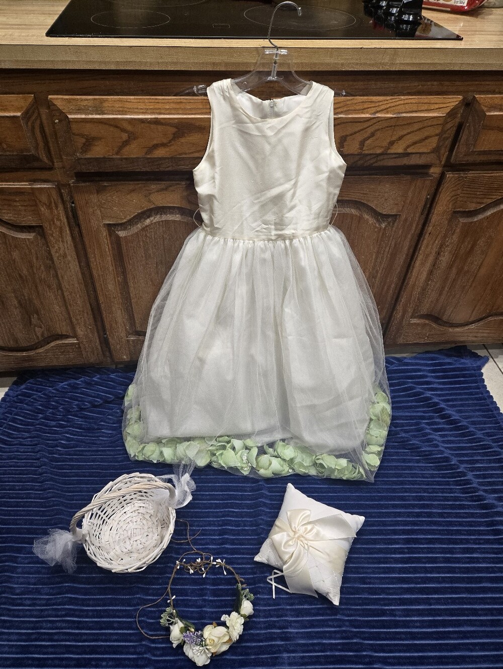 Flower Girl + Ring Bearer Wedding Bundle – Girls Size 7 –